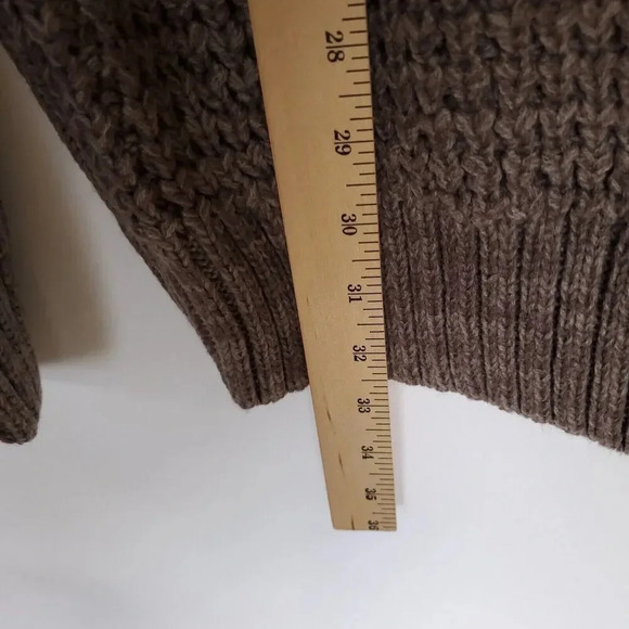 Weatherproof Vintage Men Sweater Size XXL Brown Toggle Shawl Collar Pullover NWT - Picture 12 of 12